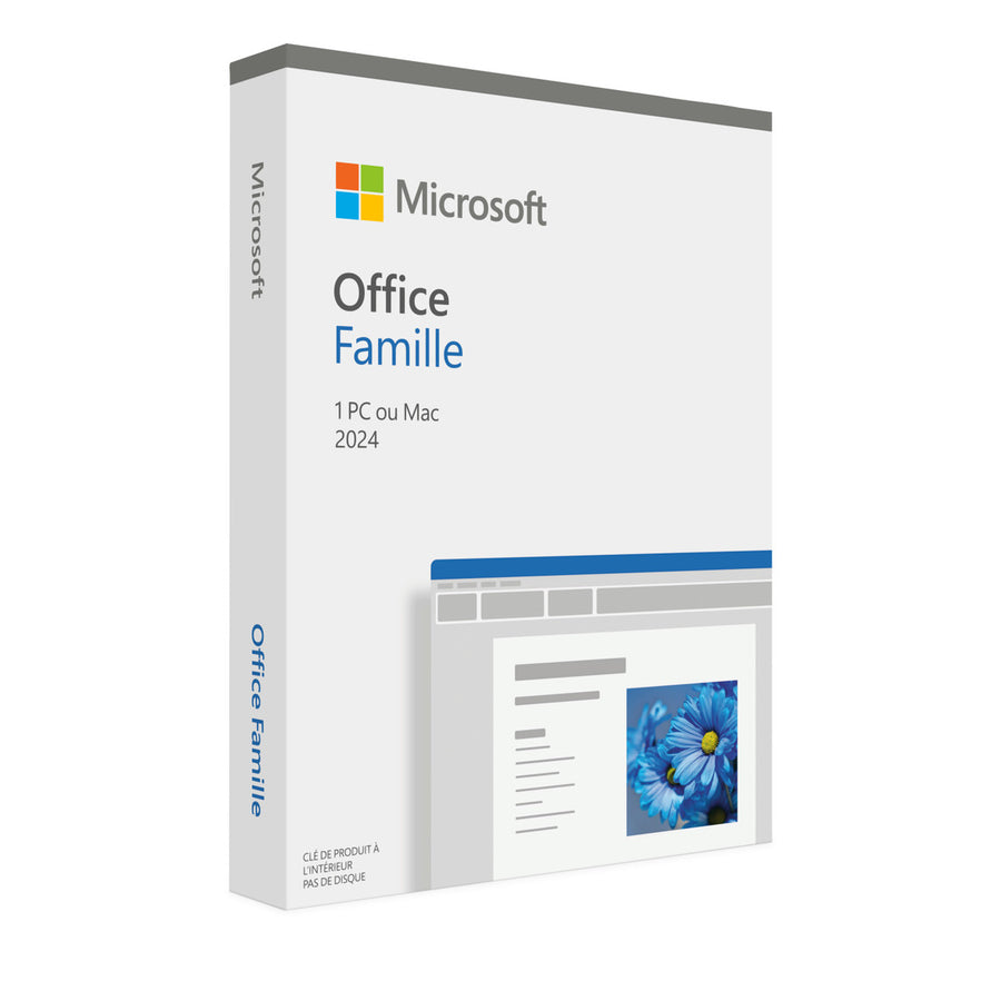 Logiciel Microsoft Office Famille 2024 Pour Mac