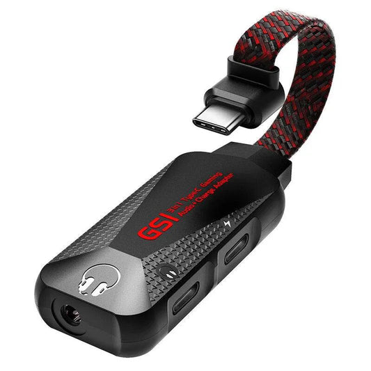 Carte son externe Gamer 3 en 1 PLEXTONE GS1 Mark III Noir