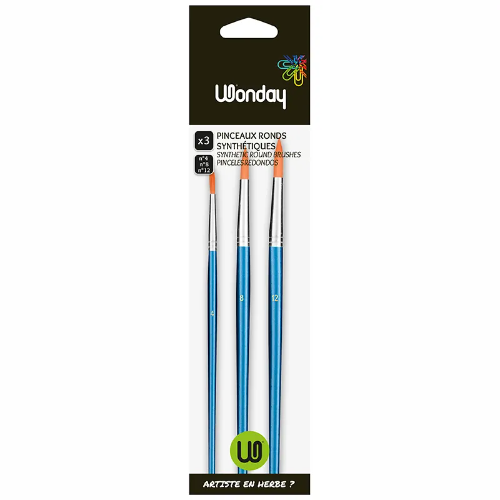 Pinceau rond brosse wonday N°04