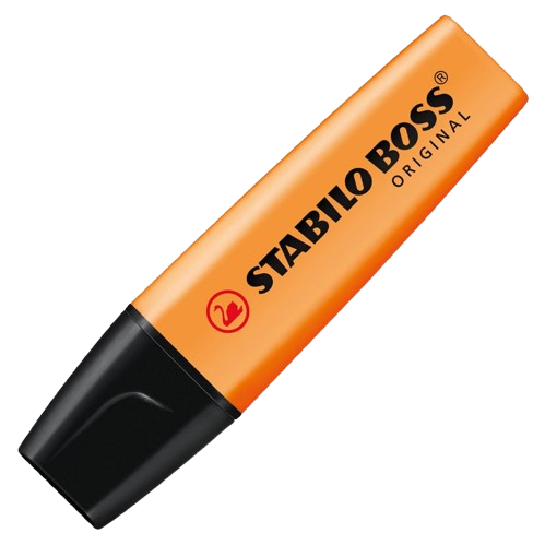 Surligneur Schneider JOB 1.5mm orange (x1)
