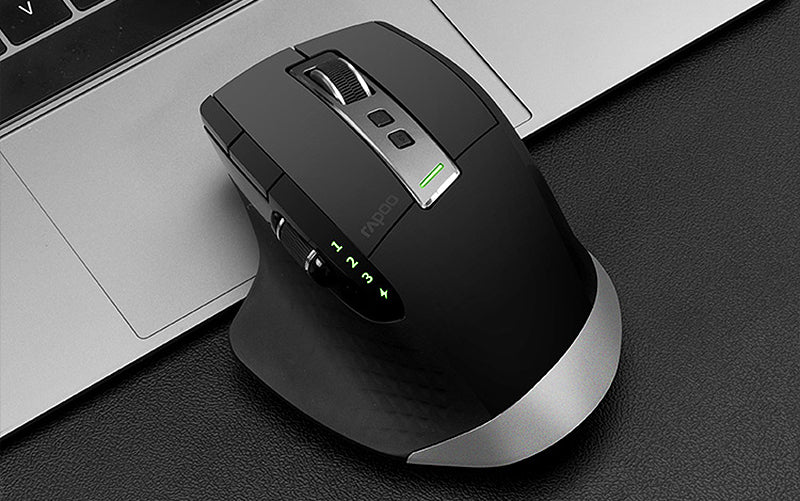 Souris BT/Sans fil Multimode RAPOO MT750L Ergonomique Noir