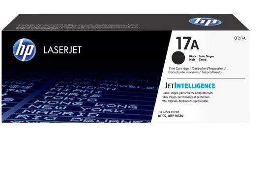Toner hp 17A 1350 pages noir