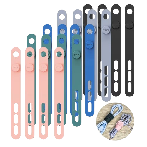 Cable d'attache en silicone TOPK Enjoy Digital Life (x1)