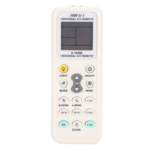 Télécommande clim universelle 1000 in 1 A/C K-1028E Haier Panasonic LG Sharp Midea Blanche