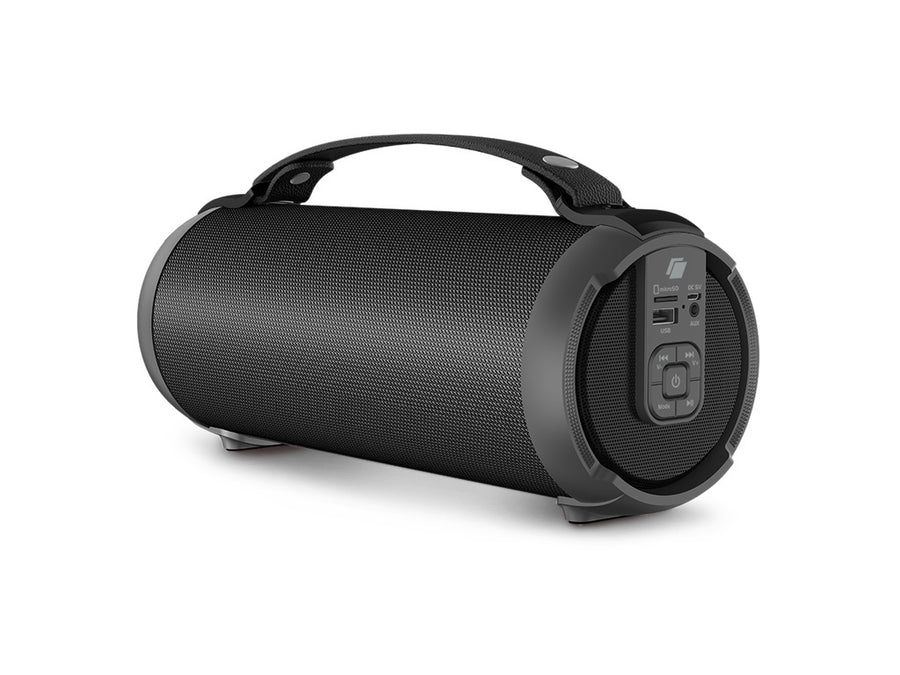 Enceinte Bluetooth Volkano Mamba Series Radio FM Noir – vue 3