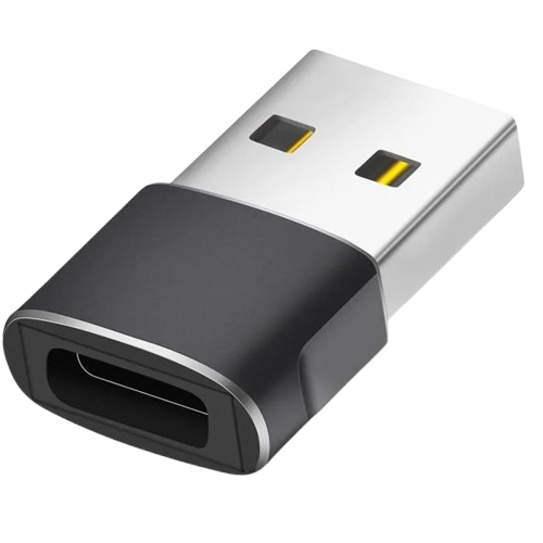 Adaptateur USB A Male vers UBS-C Femele X0013HH6UJ (unité) Gris