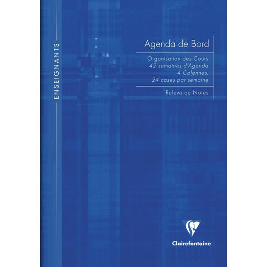 Agenda de bord enseignant rigide 21x29.7cm Clairefontaine