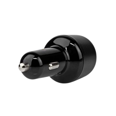 Chargeur USB auto 20w ESSAGER 1xUSB/1xUSB-C LED 12v Noir