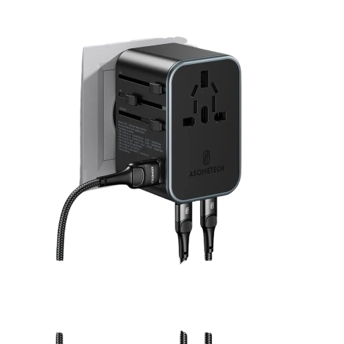 Chargeur USB de voyage ASOMETECH JY-303B-B2