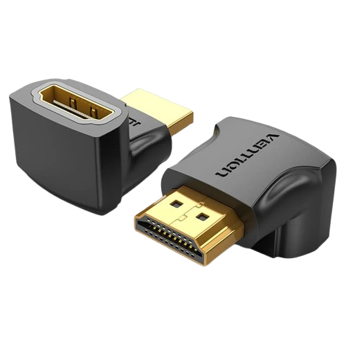 Adaptateurs Hdmi Male/Hdmi Femelle En Courbe 270° (X2) Vention Poa7702876