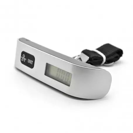 Balance Pèse-bagage électronique portable avec écran LCD 50kg Gris/Noir