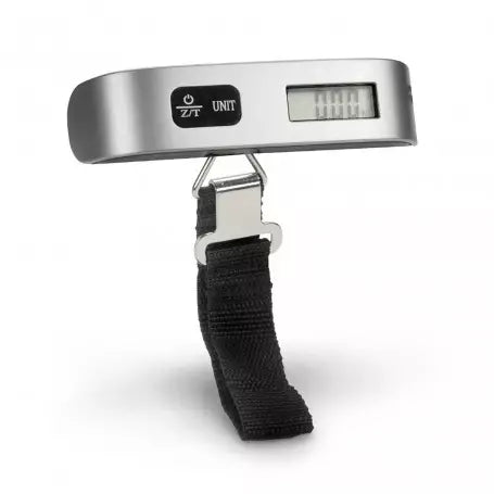 Balance Pèse-bagage électronique portable avec écran LCD 50kg Gris/Noir