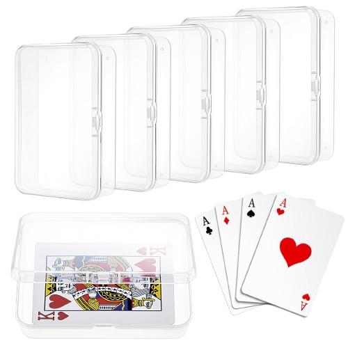 Boîte de rangement cartes et étui transparent