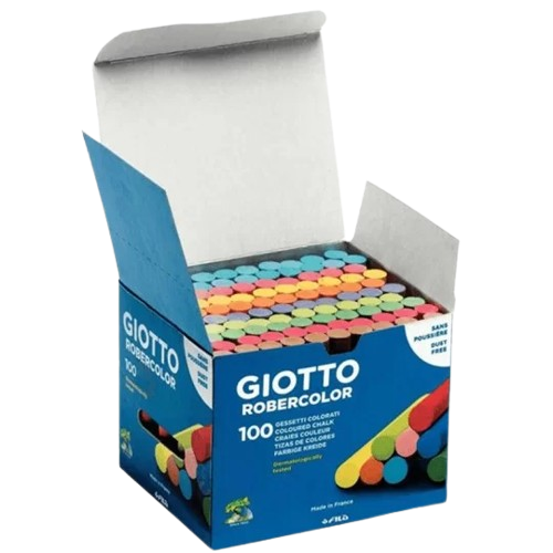 Boite Craie Couleur Giotto (X100)