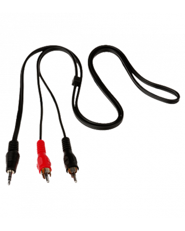 Cable Jack 3,5mm M / 2 Rca F Sentivus Se-Au070-300 3 Metres Noir