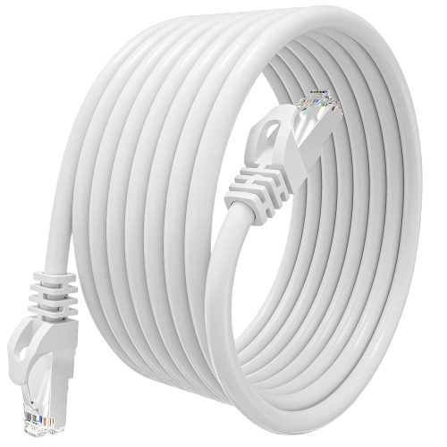 Cable réseaux RJ45F/UTP CAT.6 10m ZGH_FTP_CAT6_10M Blanc