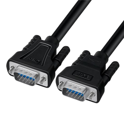 Cable VGA 3+6 HD 1080p ?m Noir