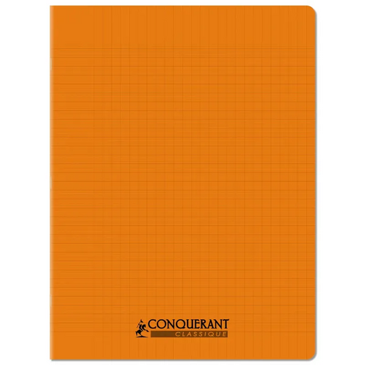 CAHIER PP 24X32 96P SEYES ORANGE