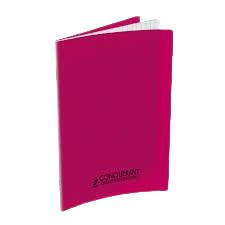 Cahiers scolaire piq l'écolier 17x22 polypro 96p seyes 90gr rose