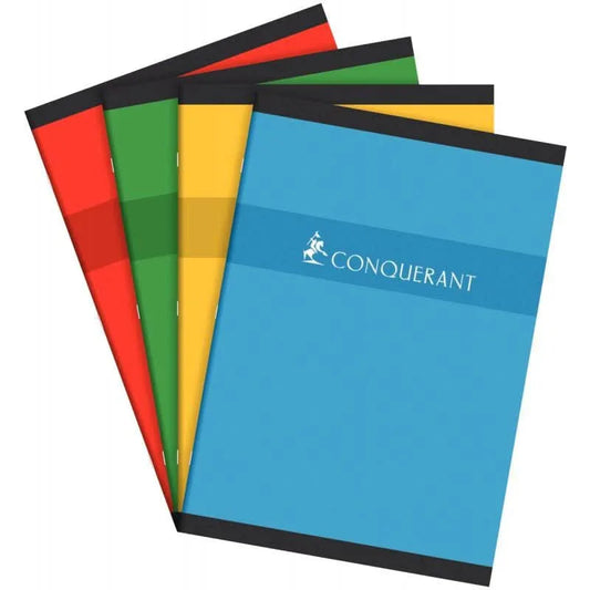 Cahier grand carreaux 21x29.7 conquerant 96p 90g