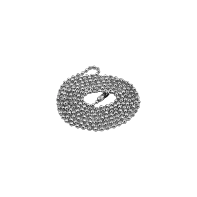 Chainette métal 76.2cm ajustable sécuritaire pour badge ou porte-badge