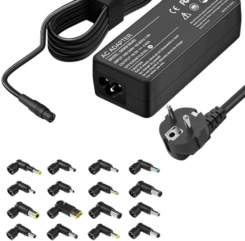Chargeur universel BLUESTORK 90W Power Supply Automatique Noir