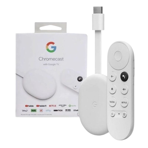 Lecteur Google Chromecast avec Google TV 4K UHD (2160p) Nordic Blanc