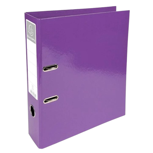 Classeur à levier exacompta violet