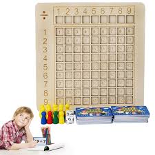 Tables Montessori Apprentissage et Entraînement en Mathématique