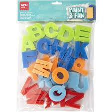 Tampons Encreurs Lettres Alphabet pour enfants 26 pieces