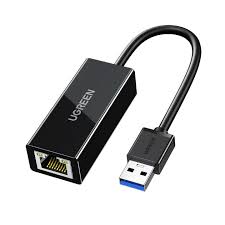 Adaptateur RJ45 femelle vers USC-C + USB-A UGREEN CM650 1000bps Noir