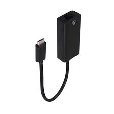 Adaptateur USB-C male vers RJ45 femele ESSAGER Gris/Noir