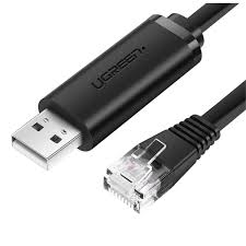 Cable USB 2.0 vers RJ45 UGREEN CM204 1,5m Noir