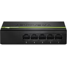 Switch 5 ports Gigabit GREENnet TRENDnet TEG-S50G Noir/Vert