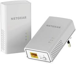 Pack 2 cpl Netgear Powerline 1000 avec prise elec blancs
