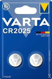 Pile bouton CR2025 lithium 3v varta