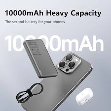 Batterie mobile powebank magnétique MOVESPEED S10 type-c 10 000mAh Gris
