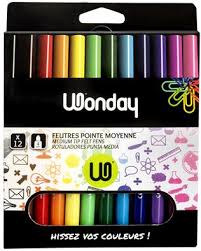 Feutre wonday pointe extra large x12