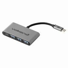 Volkano Xcore Hub Usb Type C Vers X3 Usb 3.0 10cm
