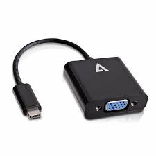 Adaptateur Usb Type-C Vers Vga V7ucvga-Blk-1e Noir