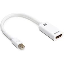 Adapt. Minidisplay Port M/Hdmi Femelle Blanc