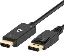 Cable video Displayport vers HDMI 1,8m Noir