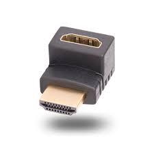 Adapt Hdmi M/Hdmi F Angle 90 Degre Vention 20109 Noir
