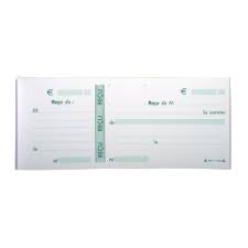 Carnet De Recu 50dupli le dauphin 90x225
