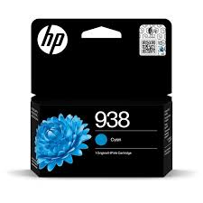 Encre HP 938 Authentique ink 800 pages cyan