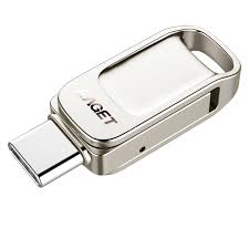 Cle Usb 128go Eaget Cu31 Dual Usb3.0/Usb Type-C Argent