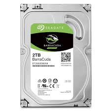 Disque Dur Int 3,5" 2to Seagate Barracuda 7200trs/Mn