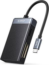 Lecteur Cartes Mem 4 En 1 Orico Crs31a Usb 3.0 Noir