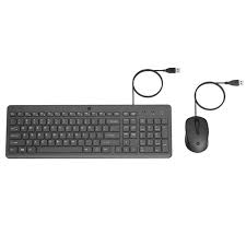 Pack clavier/Souris filaire HP 150 wireless kerboard combo Noir