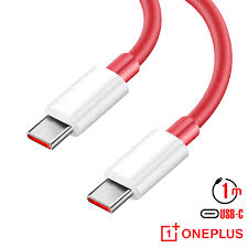 Cable USB-C/USB-C pour mobiles OnePlus 1m Rouge 21zhy007-1mcc